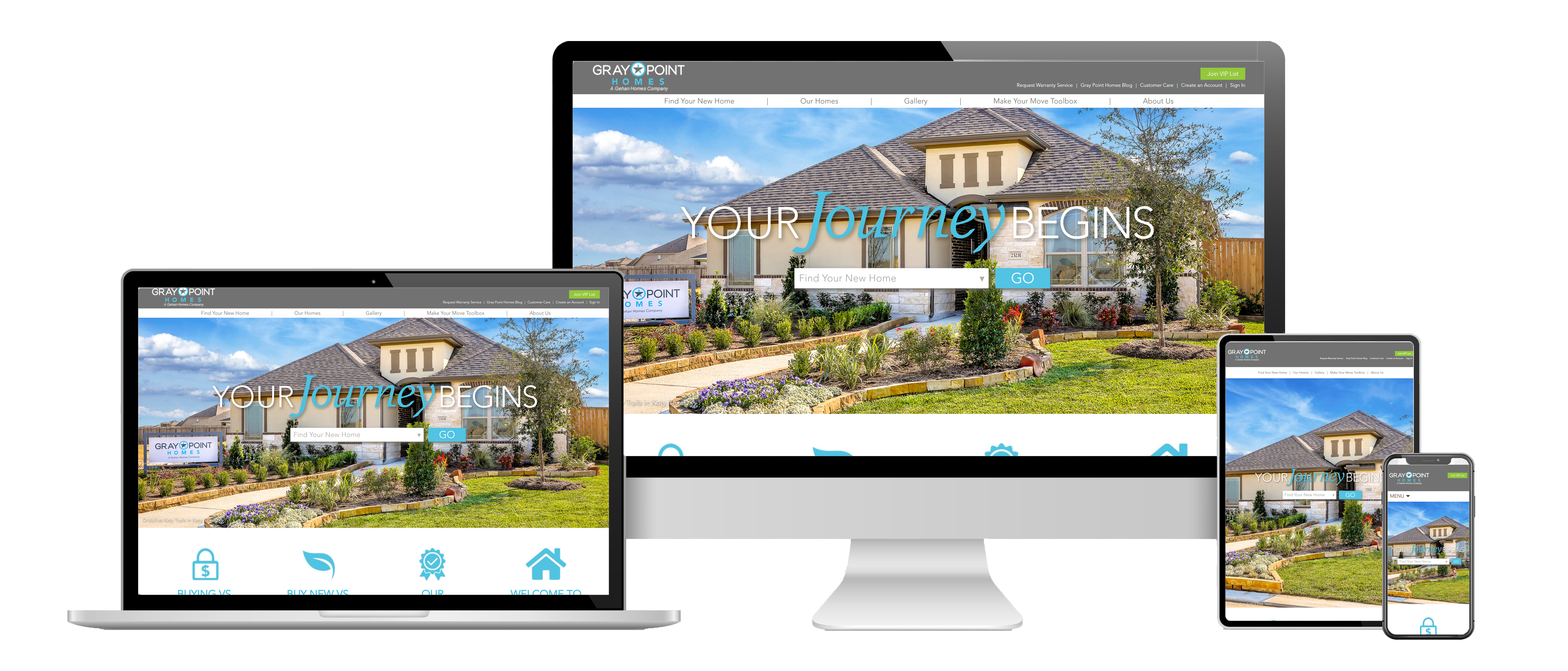Gray Point Homes Website
